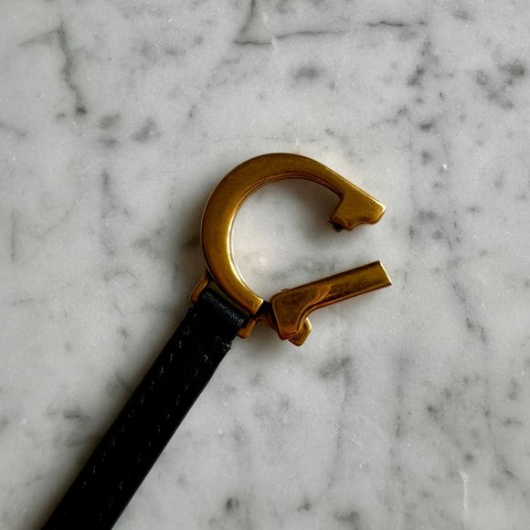 Dior Blue Dior Oblique Saddle Coin Purse - Picture 10 of 11